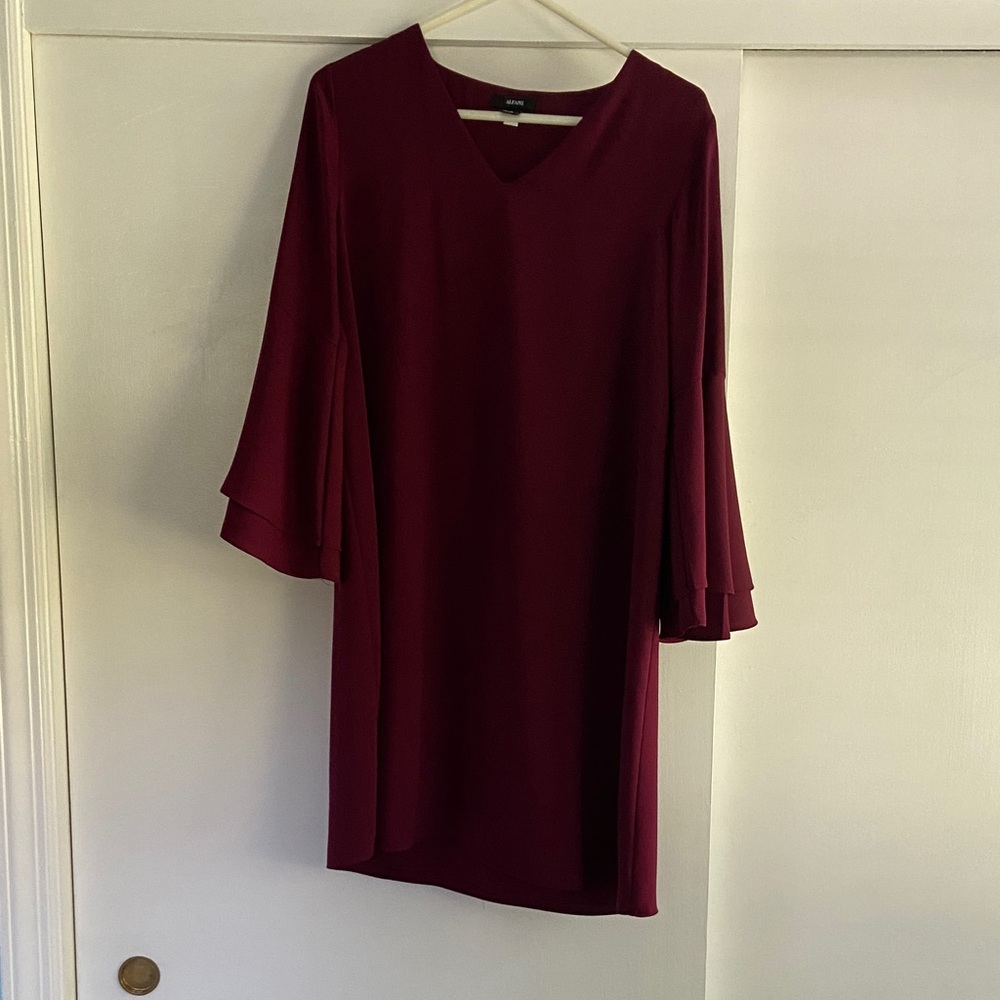 Alfani Deep Burgundy Dress